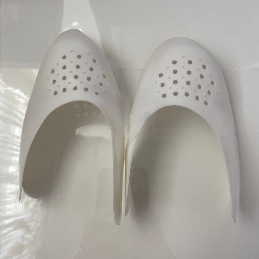 +Protect shoe crease protector guard, size small (women’s 5-10), white